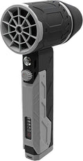 Electric Blower 50mm Brushless Motor Handheld Car Hair Dryer 800-1000g Thrust Blower Dryer 4000mAh for Car Washing and Cleaning(Gris)
