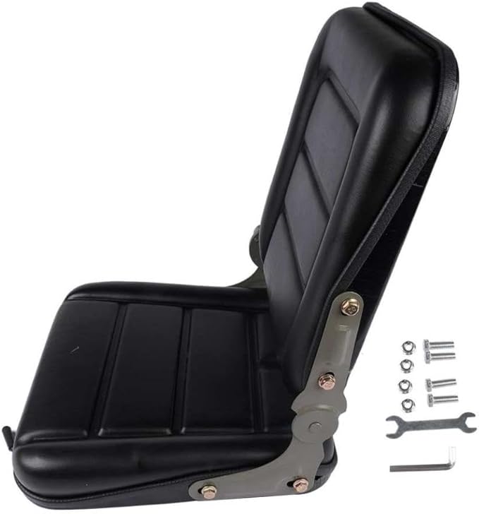 AP01 Universal Lawn Mower Sliding Rail Suspension Seat Compatible with Garden Loaders