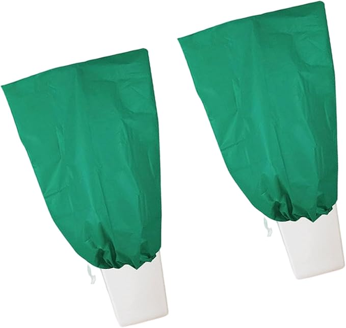 Strengthened Fabric Winter Barrier Protect Highlighting Slide Cord for Trees and Large Herbage 200x240cm White Cream Green Large Plant Security Protect