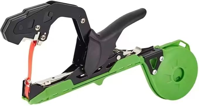 Plant Tying Machine Tool with 20 Rolls of Tape – Handheld Garden Tape Gun for Climbing Plant Support Vines and Tomatoes – Clips &amp Ties for Staking and Training Indoor &amp Outdoor Use