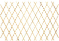 Mininfa Expandable Bamboo Trellis Expandable Fence 48 by 72 inch Bamboo Lattice Fence for Dog Pet Climbing Plants Vine Ivy Rose