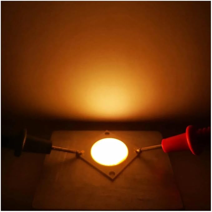 1pcs LED COB Chip Bridgelux Crystal RA90 Full Power 48W/72W/96W DC36-39V High Lumen Plant Growth Light Home Lighting for Spotlights(Warm White 3000K48W DC36-39V)