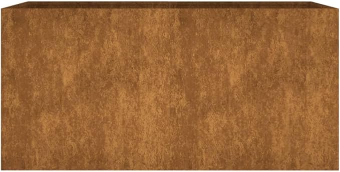 Corten Steel Planter Box Corten Steel Garden Raised Bed for Flowers Plants 31.5x15.7x15.7 Corten Steel-297