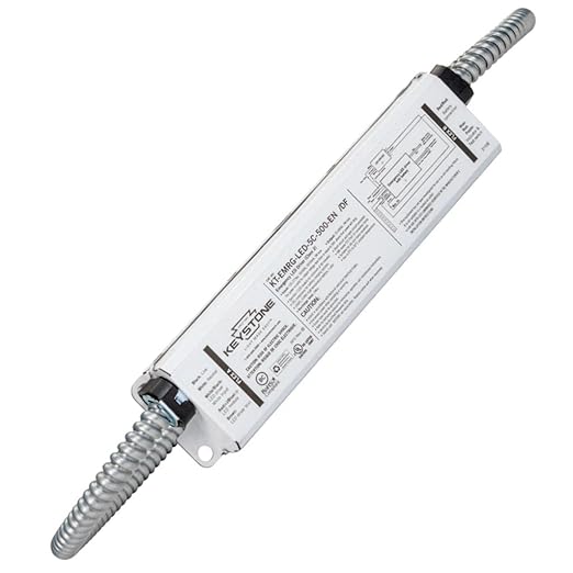 Keystone 13243-5 watt 120/277 Constant Wattage Emergency LED Back-Up Driver (KT-EMRG-LED-5C-500-EN/DF)