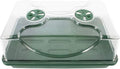 EarlyGrow 70738 Medium Domed Propagator 15 x 9 x 7 Black/Dark Green