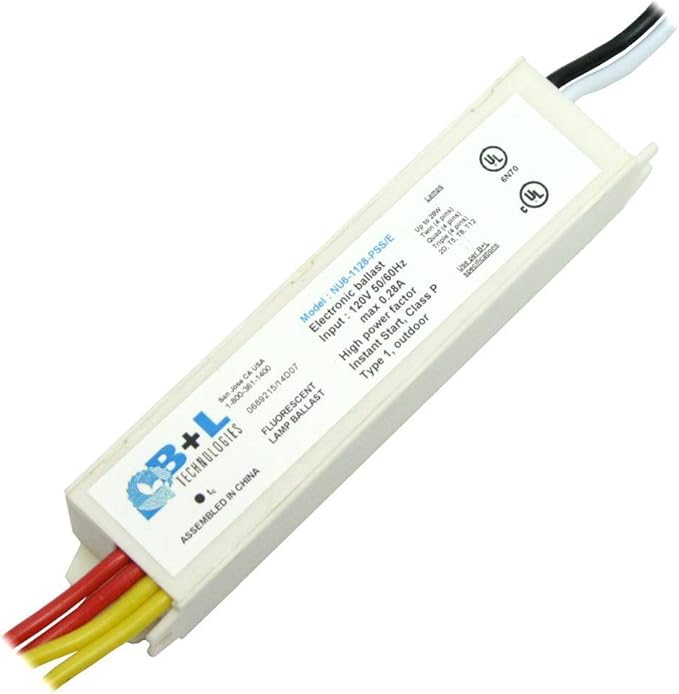 B&ampL Technologies 61123 - NU6-1128-PSS/E Compact Fluorescent Ballast