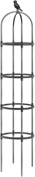 Garden Trellis for Climbing Plants PE Coated Metal Plant Support Shelf for Climbing Vines Tomato Flower Vegetable Rose Trellis