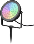 LGIDTECH FUTC05 25W RGB+CCT Outdoor LED Landscape Garden Spotlight AC100-240V Million Colors ChangingColor Temperature AdjustableMemory Function.RemoteWall PanelHub is Sold Separately