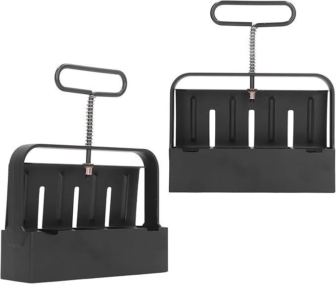 Double Row Soil Blocker Efficient Block Making Sturdy Stainless Steel for Gardening Enthusiasts Seedling Cutting