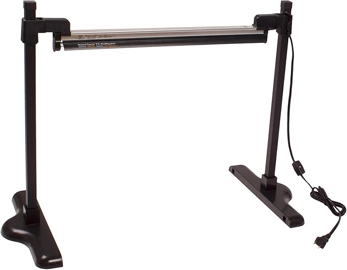 Future Harvest Development SunBlaster Universal Powder Coated Aluminum T5 Stand Fits All Size SunBlaster T5 Light Strips.
