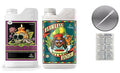 Advanced Nutrients Voodoo Juice and Flawless Finish 1 Liter Bundle with Conversion Chart and 3ml Pipette