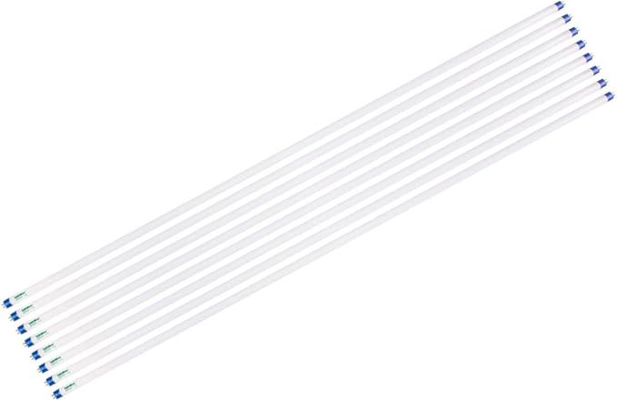 LightWise LWF54T5HO865 8pack 4 FT 6500K T5 HO Fluorescent Grow Light Bulbs (8 6500k - Blue - Veg)