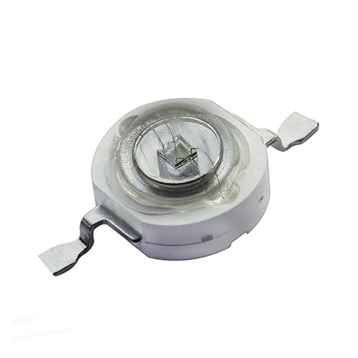 10pcs 1W 3W LED COB Lamp Chips 33mil 45mil Epistar Warm White Cool White Red Green Blue Yellow Grow led Diodes for Spotlight(White Full Spectrum1W 33mil)