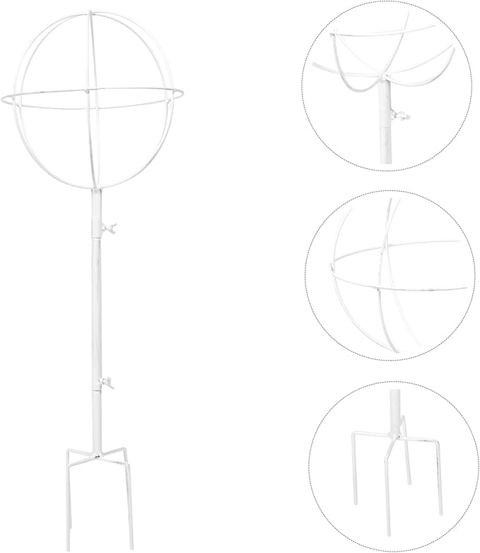 Garden Trellis for Vegetables Plant Support Sticks Iron Plant Trellis for Houseplants