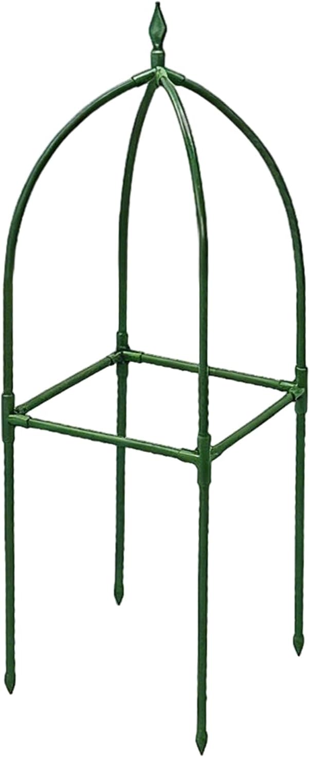 Garden TrellisAdjustable Height Metal Obelisk Holder - Metal Garden Trellis - for Balcony House Outside Wedding Vegetable Flower Fruit