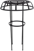 VOSAREA Metal Garden Trellis Plant Climbing Frame for Indoor and Outdoor Plants Iron Vine Support Rack with Spliced Umbrella Shape for Roses and Vegetables