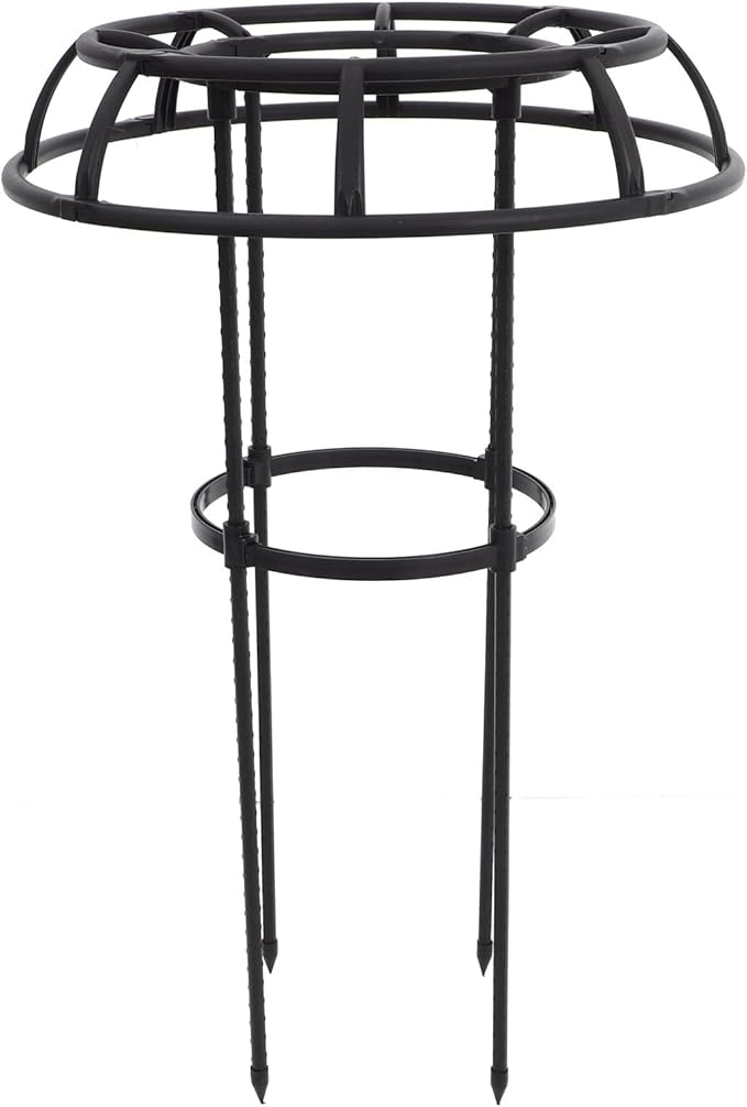 FRCOLOR Decorative Metal Plant Trellis Climbing Support Rack for Garden and Indoor Potted Plants Adjustable Splicing Vine Climbing Frame for Flower Garden