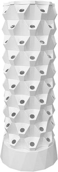 Hydroponics Growing Tower | 80 Slots Layered Hydroponics Plant Tower | Vertical Vegetable Planting Towers with Water Pump for Indoor Outdoor Use