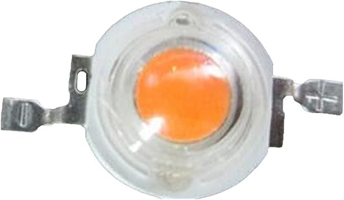 100pcs 1W High Power Led Chip Lamp Bead Plant Grow Light Full Spectrum 400-840nm 30MIL 3.2-3.4 350mA 100-110LM