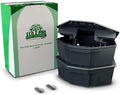 Rat Bait Stations 2-Pack | Refillable Outdoor Mouse Bait Station with Locks &amp Keys | Weather-Resistant Rodent Bait Box for Indoor &amp Outdoor | Pet &amp Kid-Safe Rat Trap Alternative - Large Si