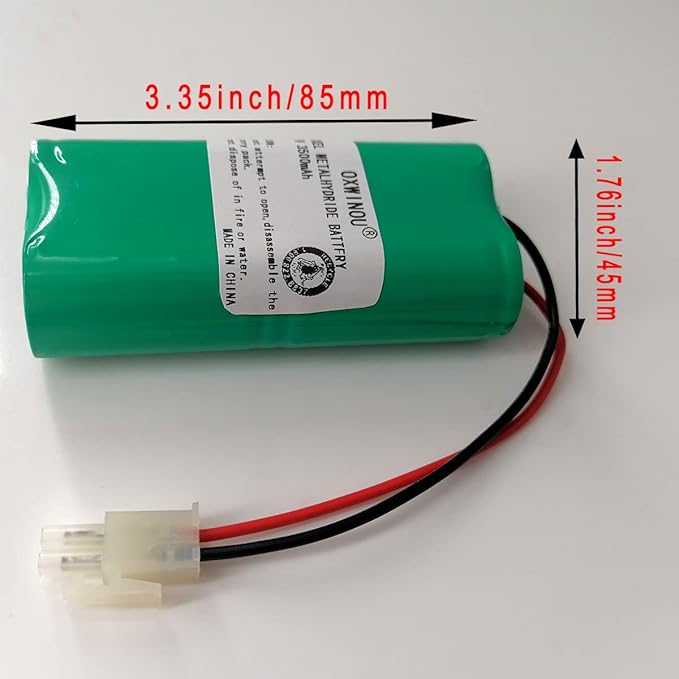 for Mosquito Magnet MM565021 HHD10006 Liberty Plus Executive Trap Commander Trap MMBATTERY MM3100 MM3300 MM3400 H-SC3000X4 4.8V 3500mAh (1-Pack)