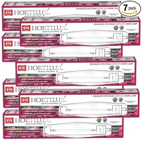 (Ship from USA) 1000w EYE Hortilux Super HPS Grow Light Bulb Lamp - Digital Ready - 7 Pack /ITEM NO#8Y-IFW81854258415