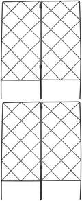 TOYANDONA 2Pcs Plant Climbing Supports Garden Trellis for Climbing Plants Outdoor Indoor Folding Vine Shaping Stand 20X53Cm Multifunctional Gardening Accessories