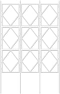 LTSRLL Large Metal Garden Trellis 90cm/35.4in 120cm/47.2in 150cm/59in 180cm/70.8in 220cm/86.6in Hoya Support Foldable Climbing Plant Stake(White120cm/47.2in)
