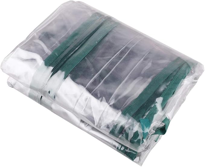 WYSRJ 4 Tier Greenhouse Replacement Cover Portable Grow Greenhouse Tent Flower House Plant Greenhouse Cover for Plants Cold Frost Protection Wind Rain Proof