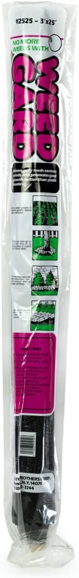 Eaton Brothers 2528 Gard Weed Barrier Fabric Black