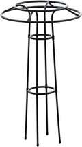 Garden Trellis for Climbing Plants Umbrella Shaped Ventilated Plant Trellis Plastic Wrapping UV Protection Metal for Potted Plant Short 41in| Cages Supports