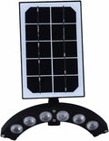 Kiven 5W LED Indoor/Outdoor Waterproof Spotlight Cordless Solar Porch Light Rechargeable Accent Light for Plants Porch Garden Rooftop(Warm White)