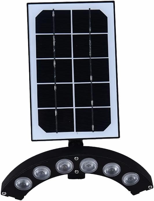 Kiven 5W LED Indoor/Outdoor Waterproof Spotlight Cordless Solar Porch Light Rechargeable Accent Light for Plants Porch Garden Rooftop(Warm White)