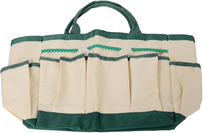 Garden Kneeler and Seat Bench with 2 Free Tool Pouch Foldable Stool EVA Foam Pad with an Extra Soft Wider Cushion and Large Tool Bag for Gardeninng Lovers