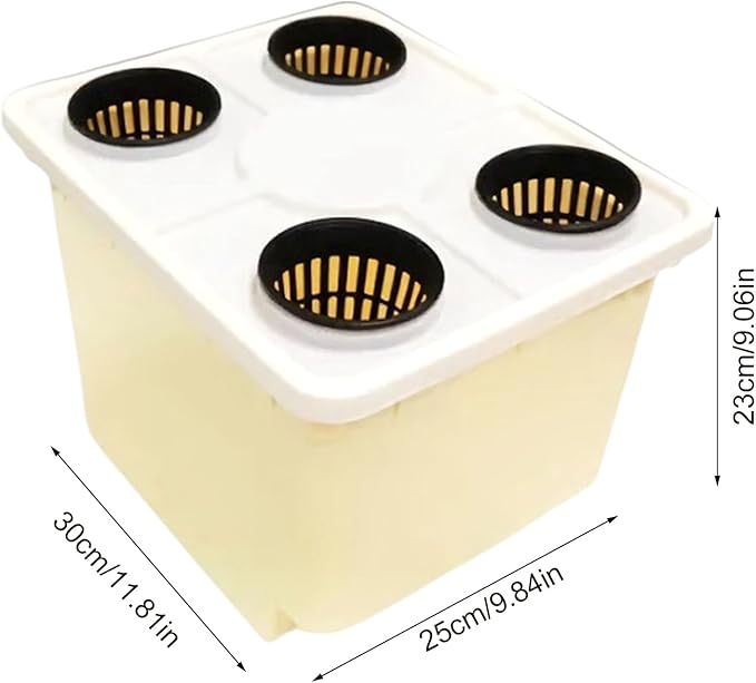 Hydroponic Vegetable Planter - Soilless Cultivation Gardening SuppliesHydroponic Growing System for Vegetables | for Indoor Outdoor Windowsill Balcony Greenhouse Tomato Cucumber Fruit