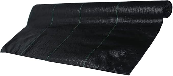 3ft x 300ft Weed Barrier Landscape Fabric Heavy Duty Weed Blocker Garden Weeding Control Mat for Greenhouses Lawn Garden Flowers Crops Potted Plants 100gsm