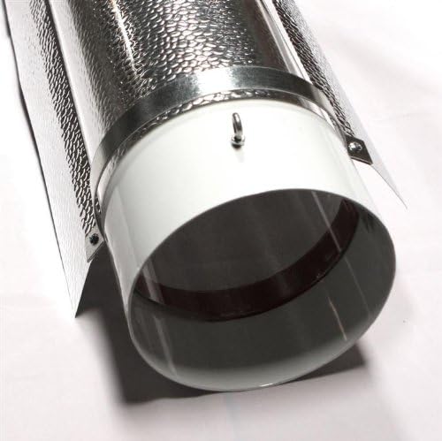 DL Wholesale 6'' Air-Cooled Cool Tube Reflector - MH &amp HPS Compatible (250W–1000W)