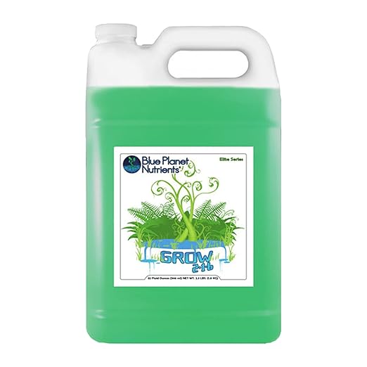 All Purpose Fertilizer Set Elite Series (128 oz Jugs) Gallon | Complete Plant Food for All Plants &amp Gardens | Makes Up to 1500 Gallons | Blue Planet Nutrients