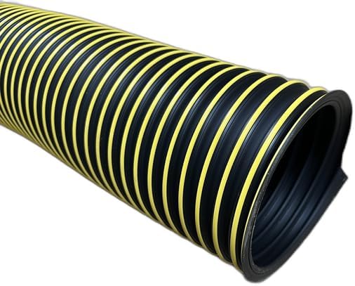 Flexaust 6 Feet of 6 Inch T7W Flexible Hose for Lawn Leaf Blower Vac Grass Catcher Bagger