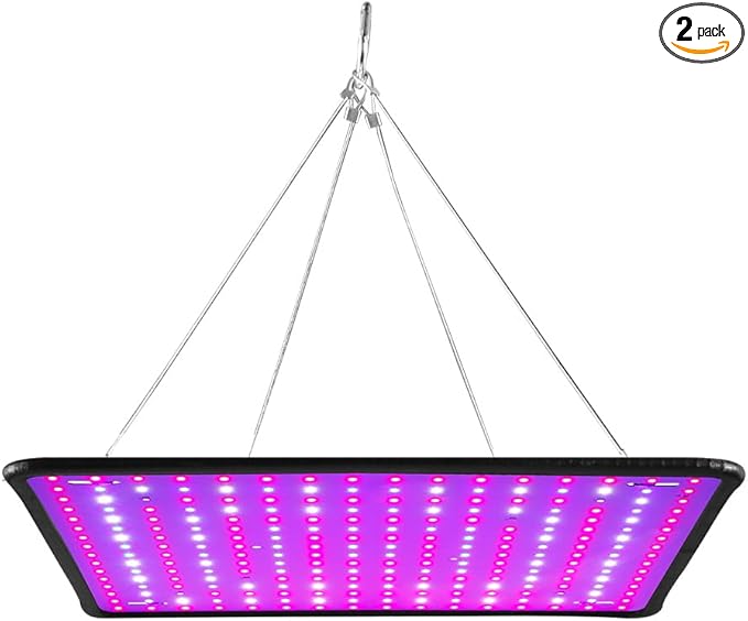 500W LED Planting Lights AC100-277V Hydroponic Seeds Fill Lamp UV/IR Greenhouse Tent Flowers Vegetable Succulent Fruits Bonsai Potting Moss Cactus Cultivation Lighting US Plug with Hook Hanging