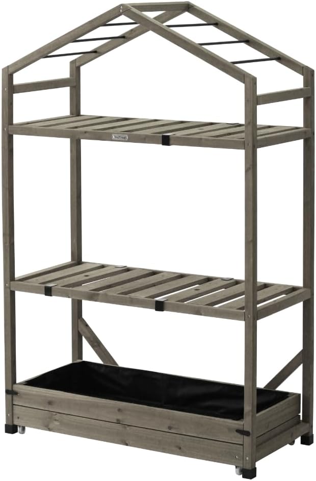 VegTrug Tomato Greenhouse &amp PE Cover - Grey Wash