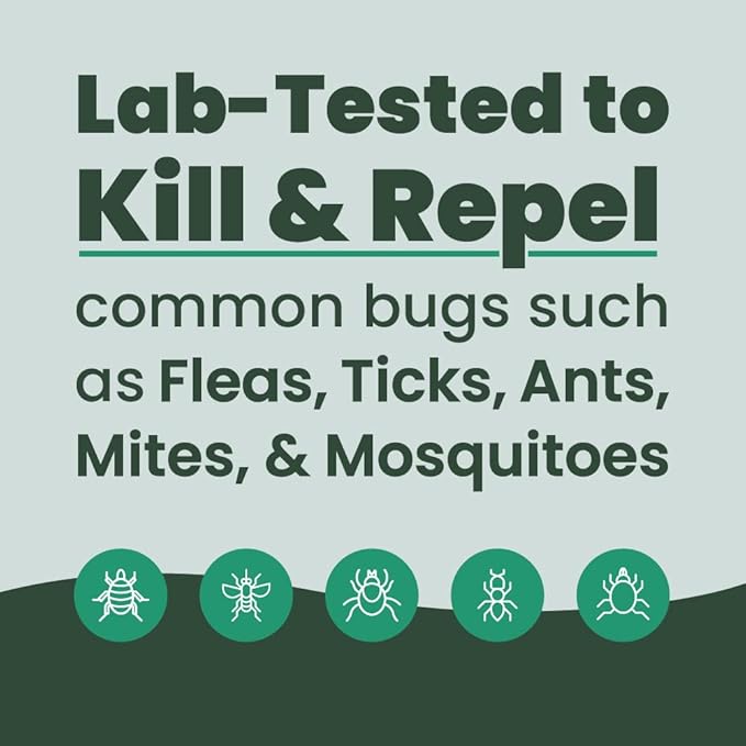 Cedarcide Extra-Strength Tickshield Kit | Deep Woods Cedar Oil Spray Use On Ticks Fleas Chiggers &amp Mosquitoes | Safe for People &amp Pets | Natural Essential Oils | Small