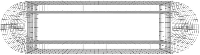 Gabion Raised Bed Silver Galvanized Iron Large Heavy Duty Rectangular Planter for Outdoor Plants Weatherproof Garden &amp Terrace 74.8x19.7x39.4 in