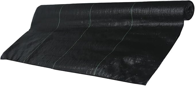 Weed Barrier Fabric 4 * 300 100gsm Feet Weeding Cloth Anti-Weed Weed Barrier Fabric Control Garden