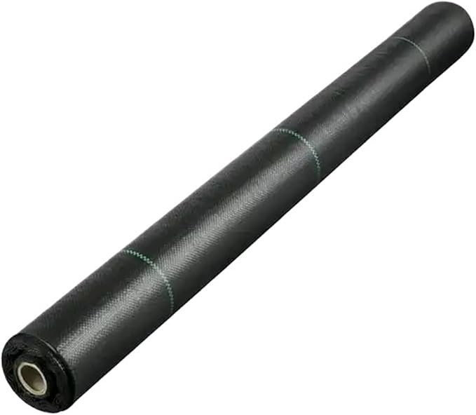 Weed Barrier Fabric Weed Barrier Fabric 6ft X 250ft 4.1oz Heavy Duty Geotextile Woven Control Black