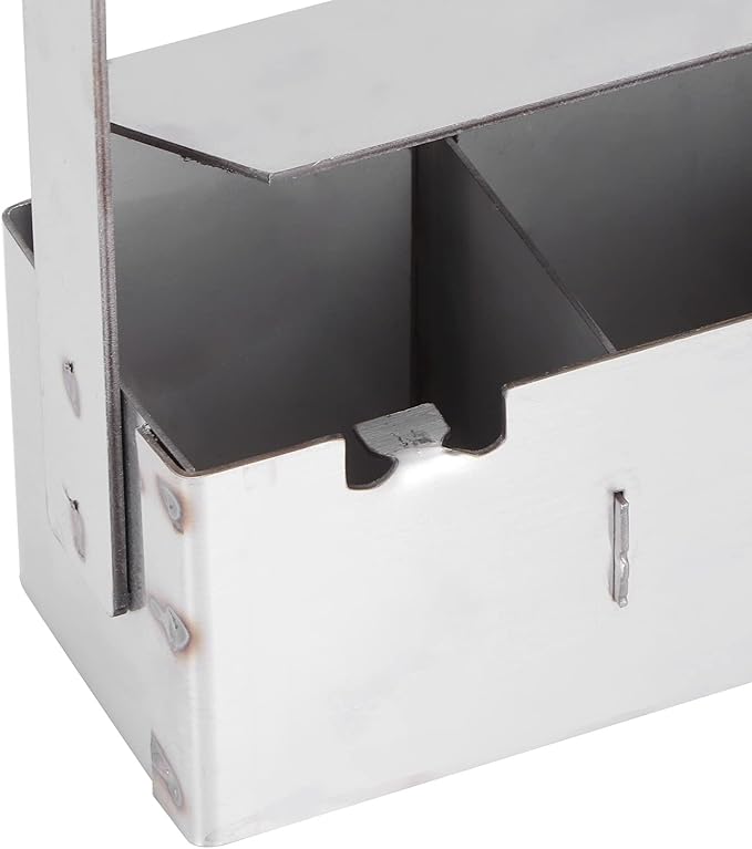 Manual Soil Block Maker - 4 Grids Soil Blocker Sool with Comfortable Handle for Seeds Starting Greenhouse Plant Growing Tool