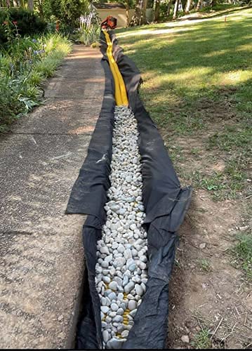 Polyester Filter Fabric (12.5' X 60') - High Flow Rate - Erosion Control - Commercial Grade