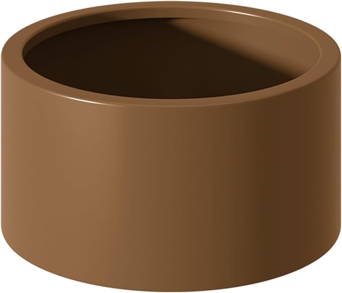 Heavy Duty Corten Steel Round Raised Garden Bed Kit 15.5 Dia. x 12 H. Pre Rusted Metal Planter Box for Vegetables Flowers Herbs Brown Ideal for Outdoor Gardening