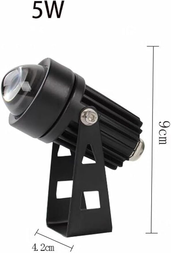 2pcs Led Spot Lights - Spotlight Led Beam Light 5W Outdoor Wall Lamp Landscape Lighting IP65 Waterproof LED Spotlight Narrow Beam Spotlight for Garden Courtyard(Blue Light5W(12V))
