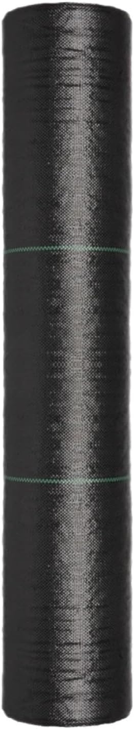 Weed Barrier Fabric 4 * 100ft Black Weeding Cloth Polyethylene FoldableUsed for Weed Control Landscape Ground Cover